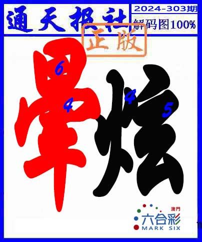 2024303期解码图