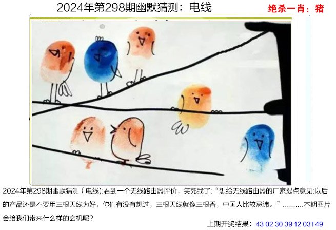 2024298期幽默猜测