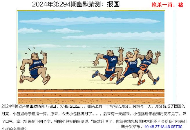 2024294期幽默猜测
