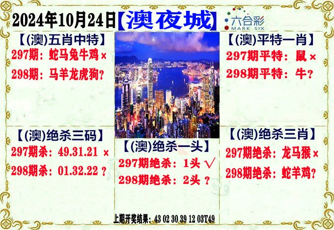 2024298期澳门夜城