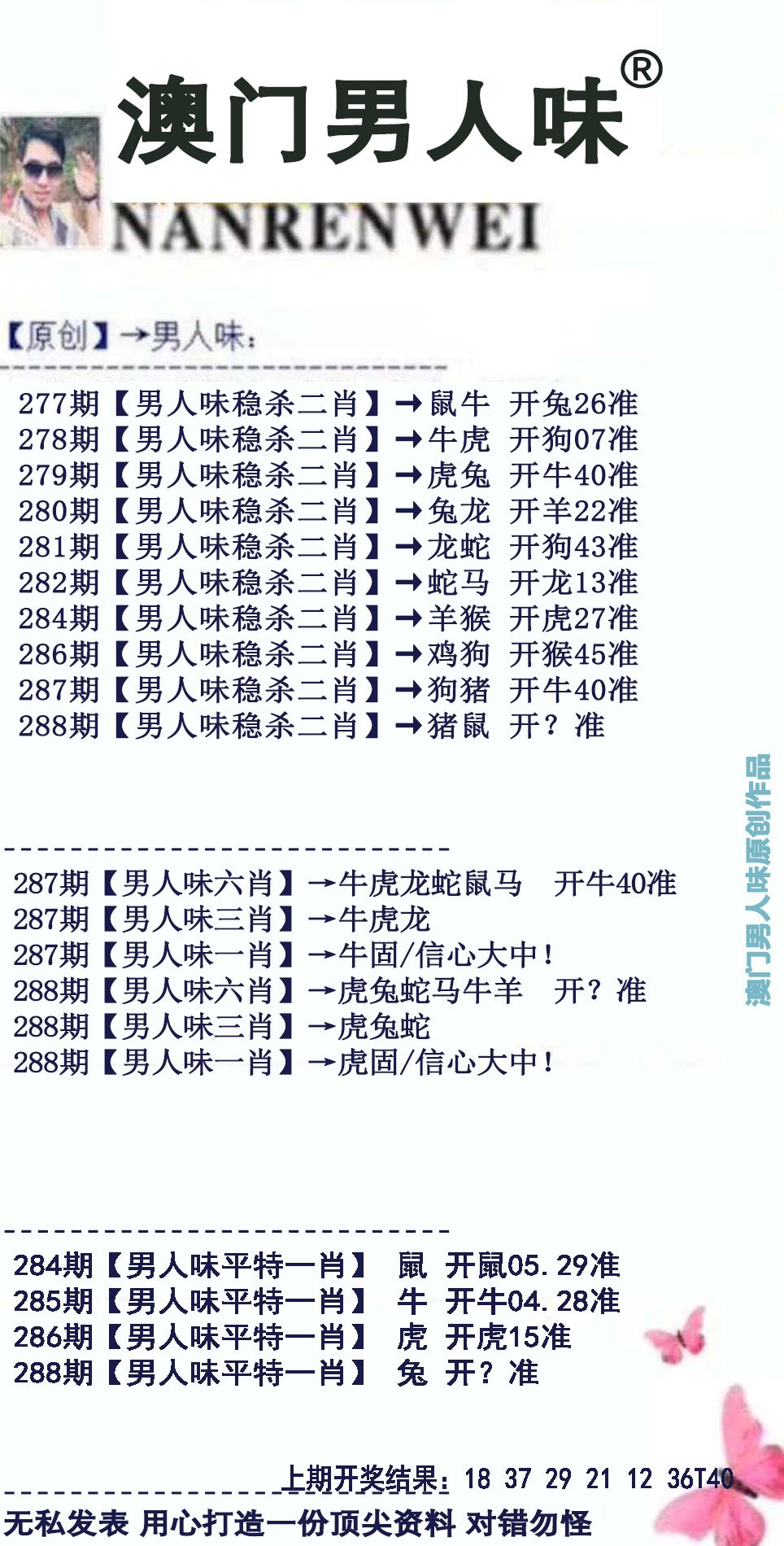 2024288期男人味
