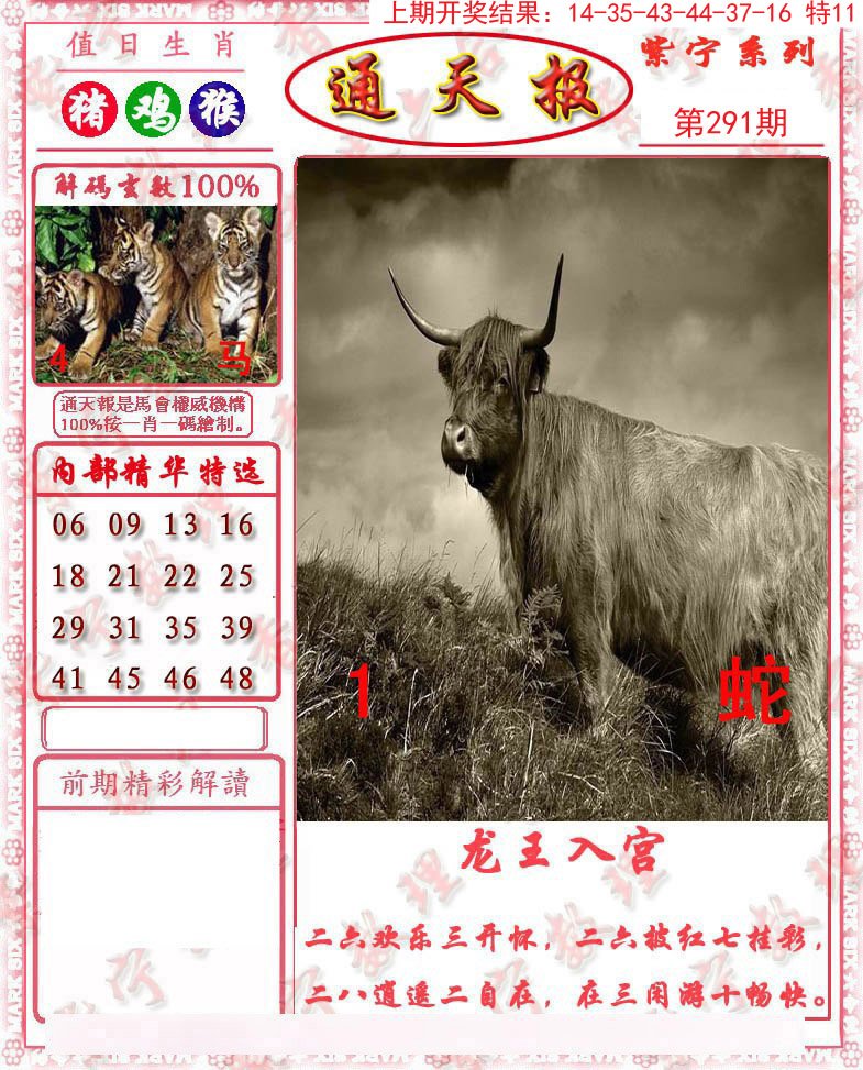 2024291期救通报