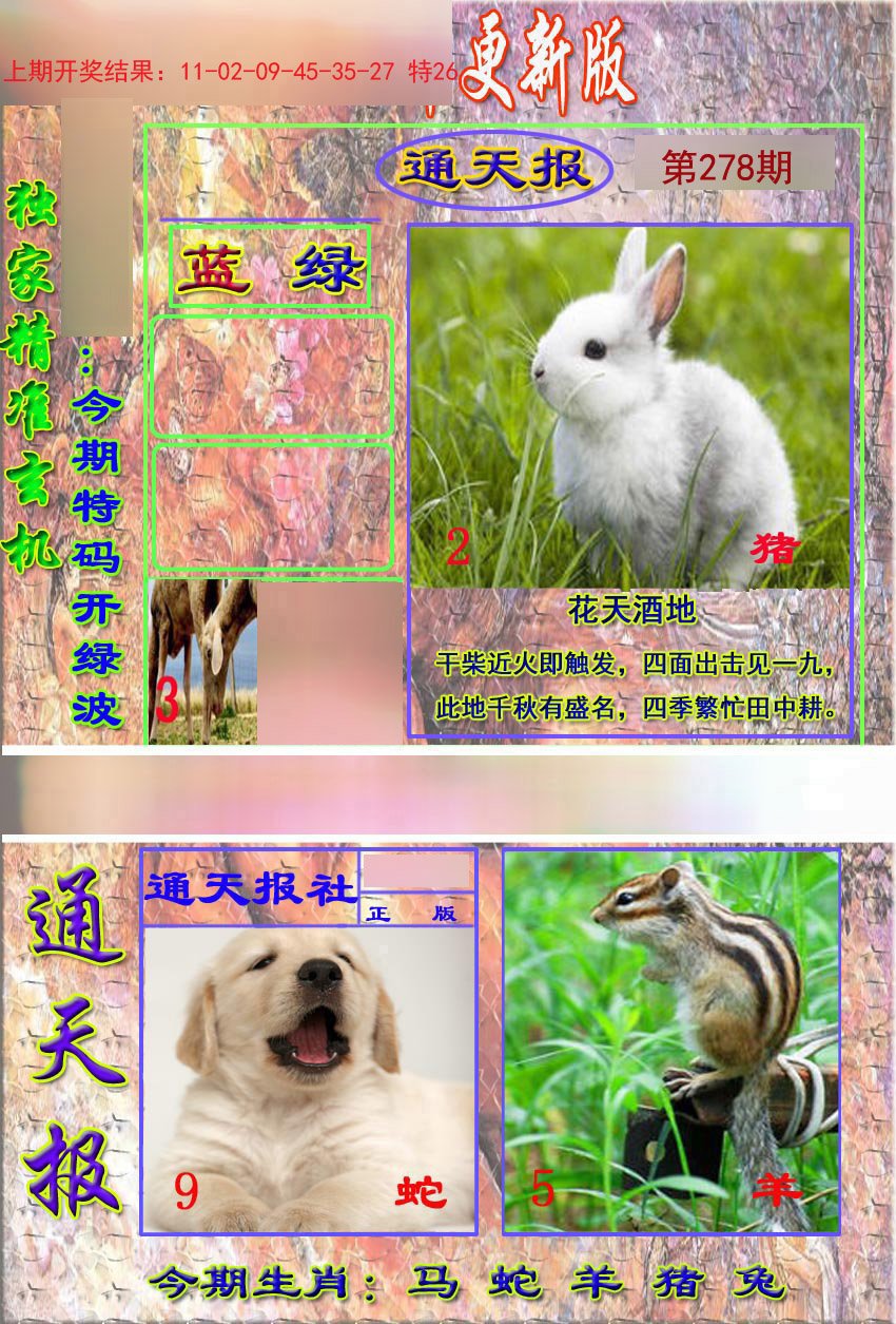 2024278期新通报
