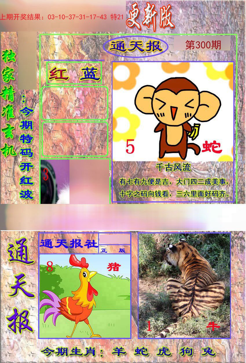 2024300期新通报