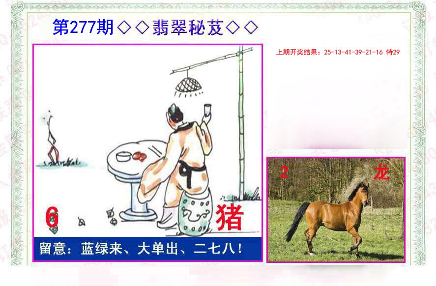 2024277期翡翠报