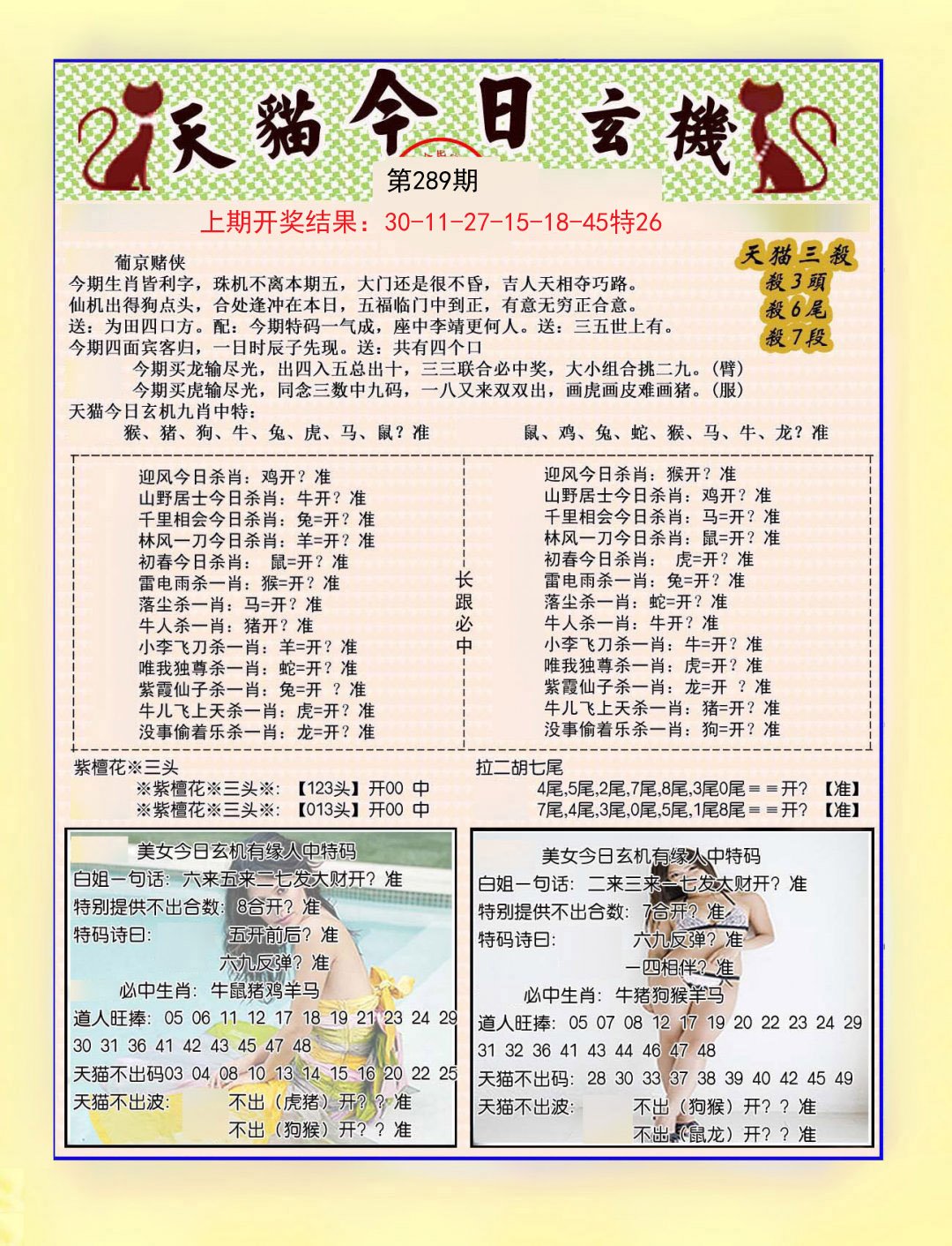 2024289期今日玄机图B