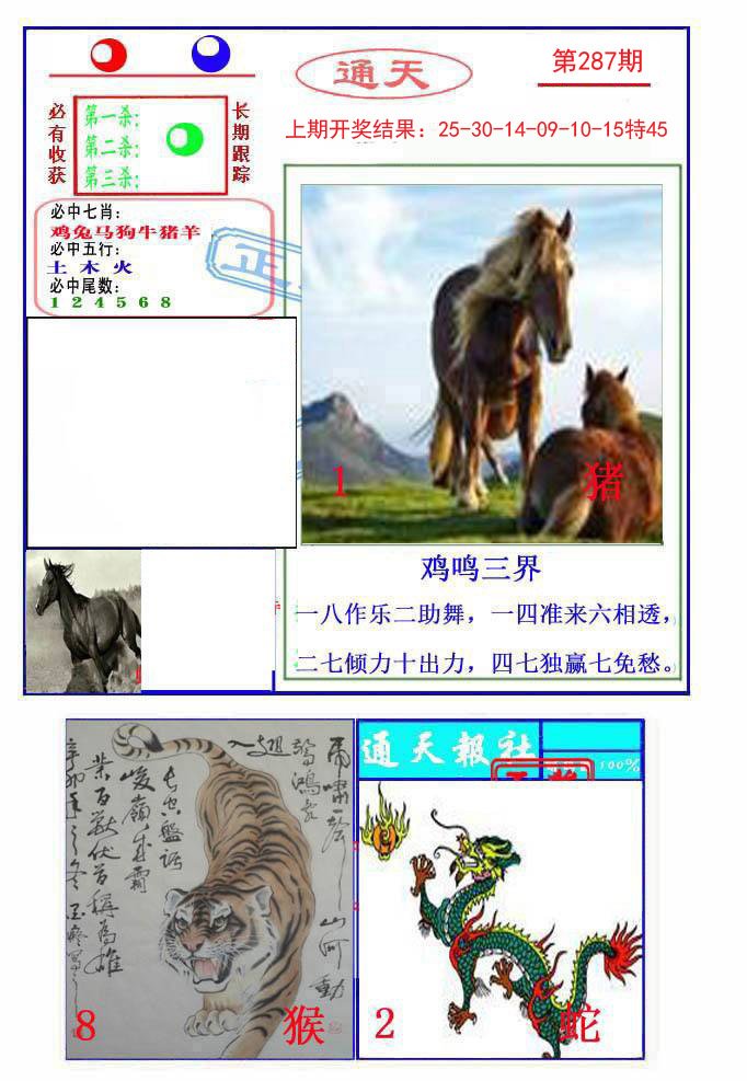 2024287期通天杀波图2