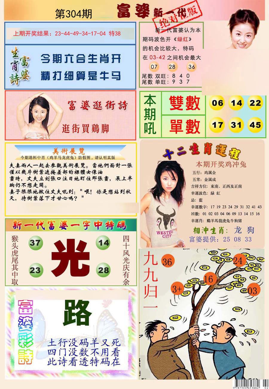 2024304期新一代富婆