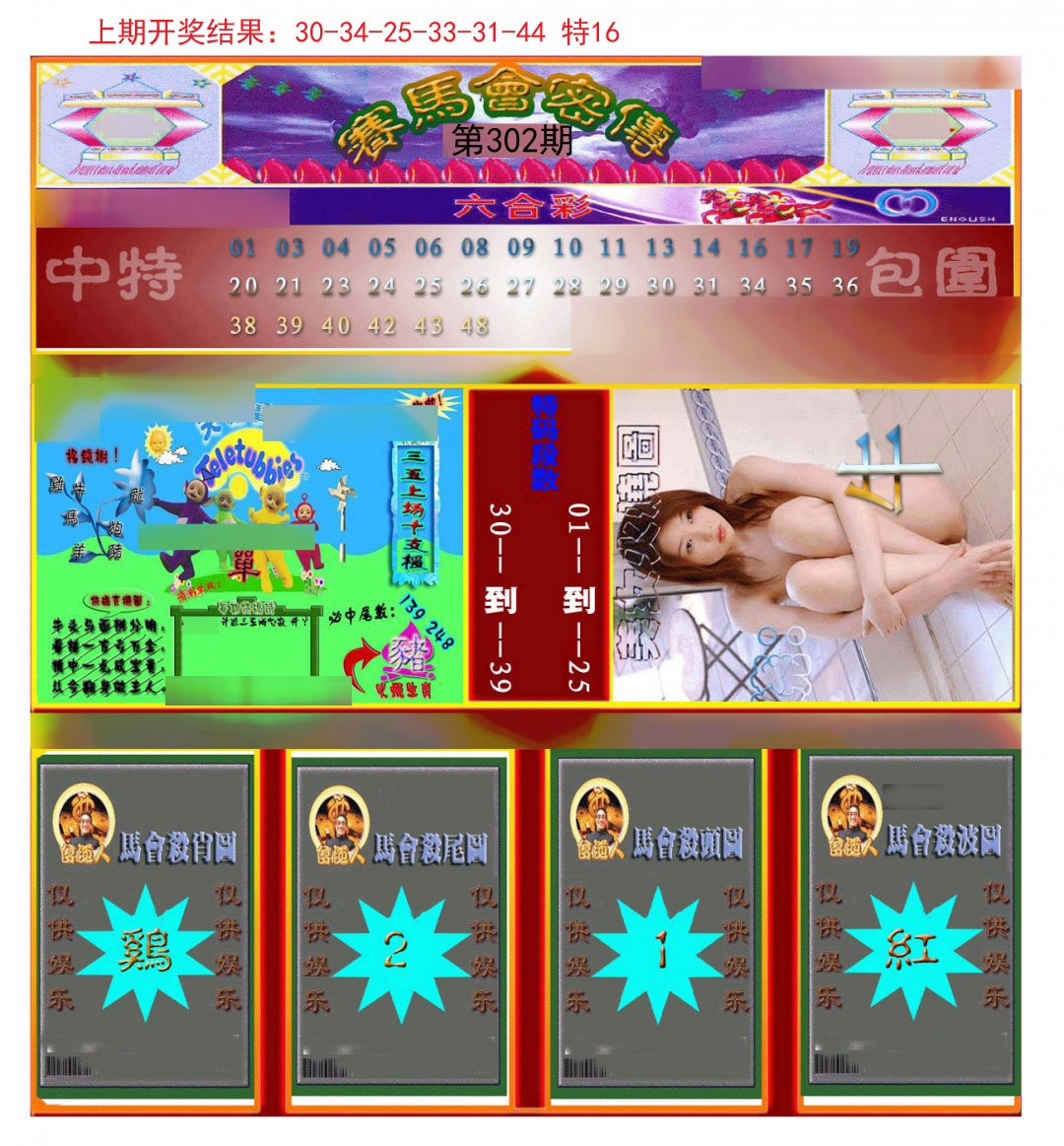 2024302期赛马会密传