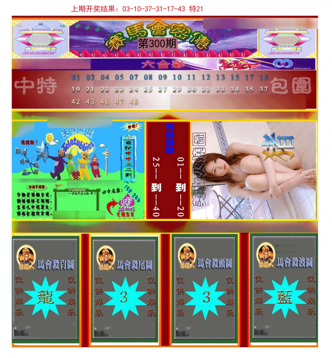 2024300期赛马会密传