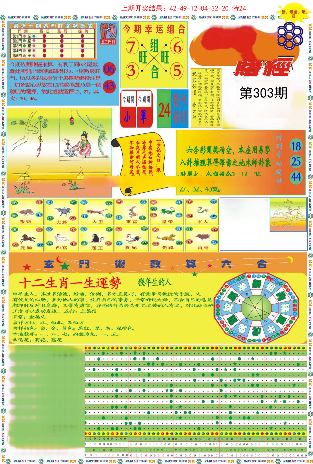 2024303期九龍赌经A(推荐)