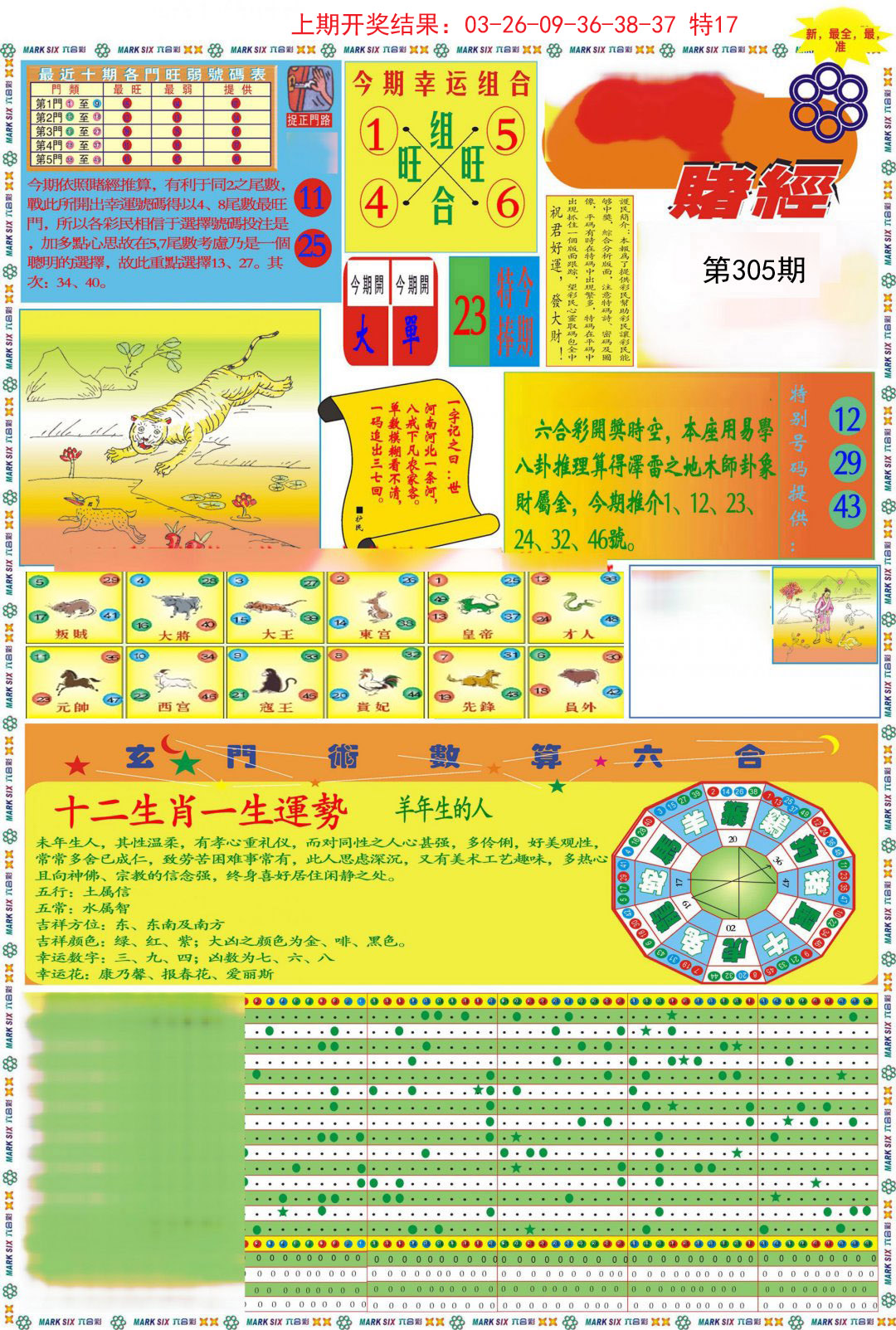 2024305期九龍赌经A(推荐)