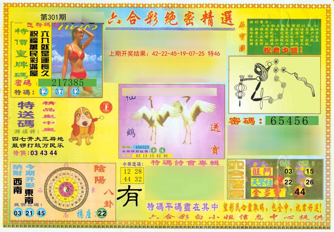 2024301期绝密精选A