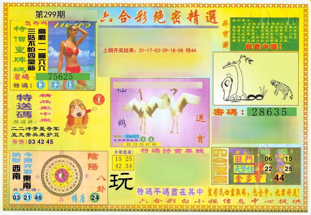 2024299期绝密精选A