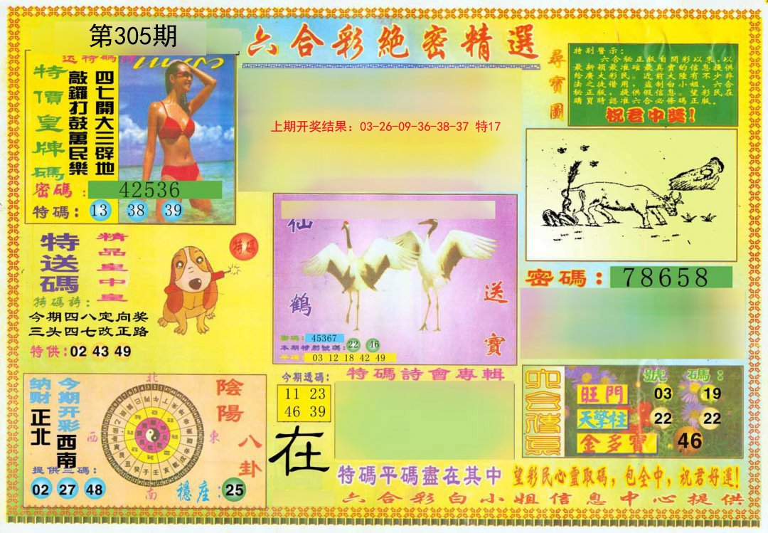 2024305期绝密精选A