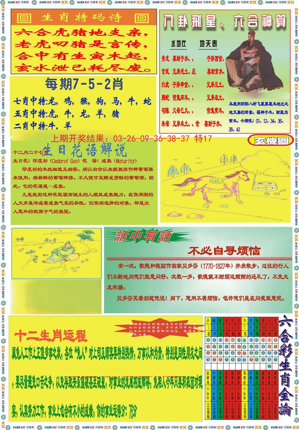 2024305期九龍马经B(推荐)