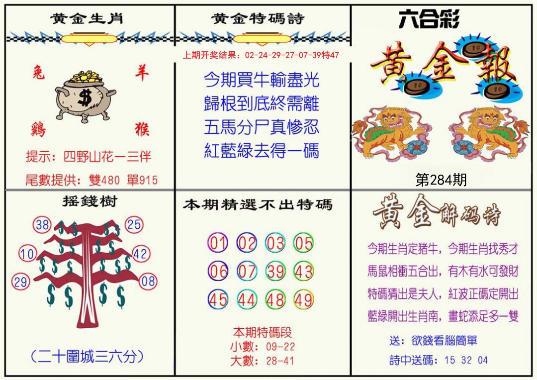 2024284期黄金报