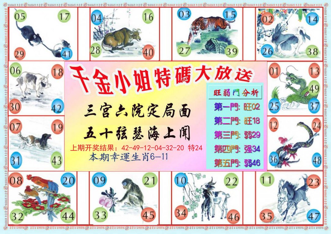 2024303期千金小姐B版