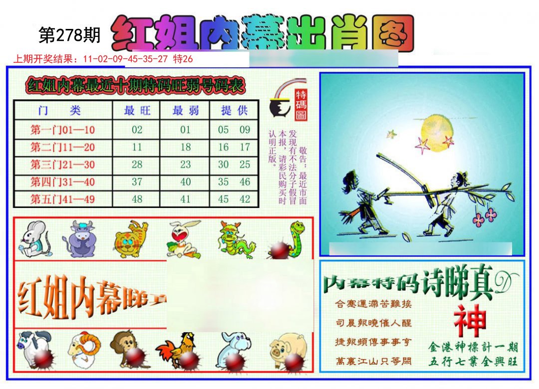2024278期红姐内幕出肖