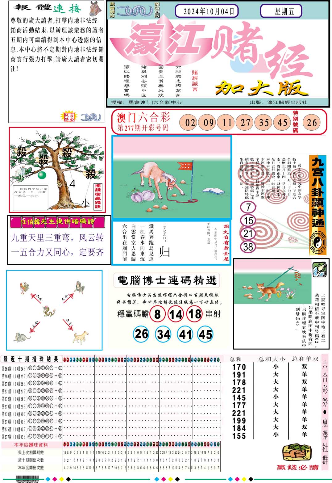 2024278期濠江赌经A加大版