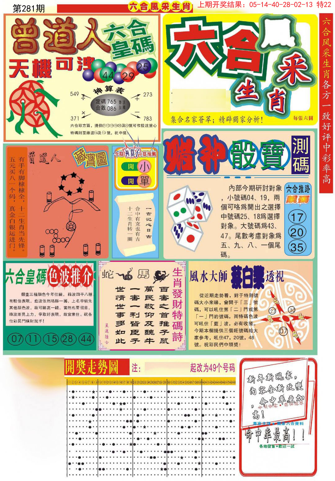 2024281期六合风采A