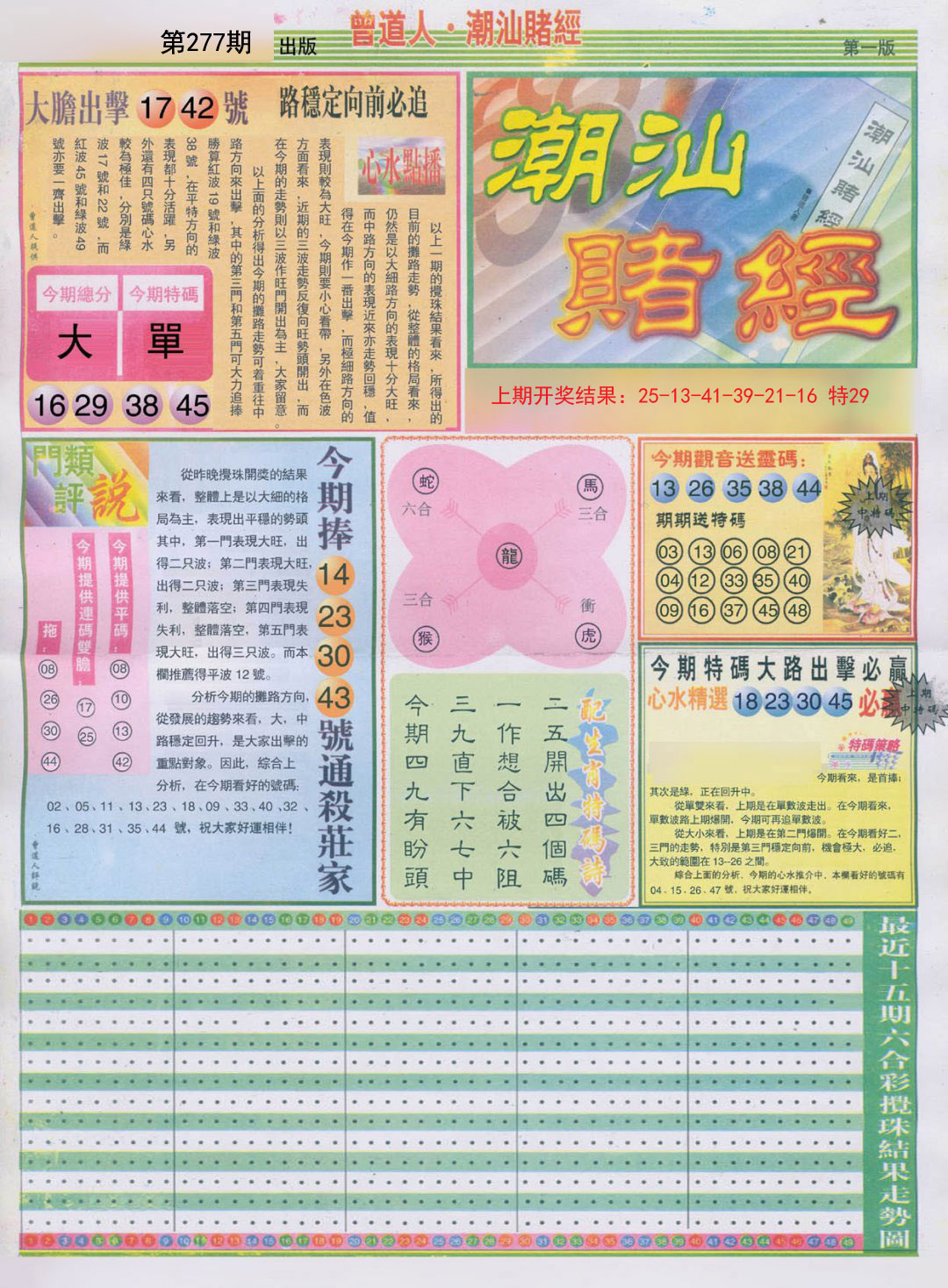 2024277期潮汕赌经A