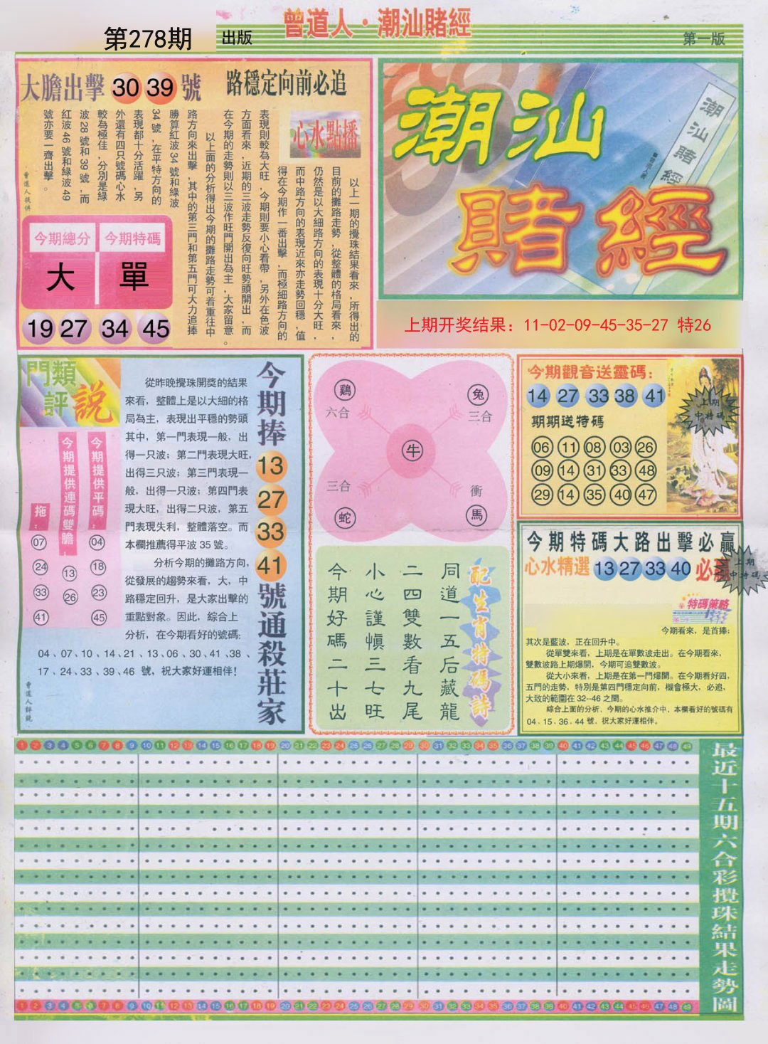 2024278期潮汕赌经A