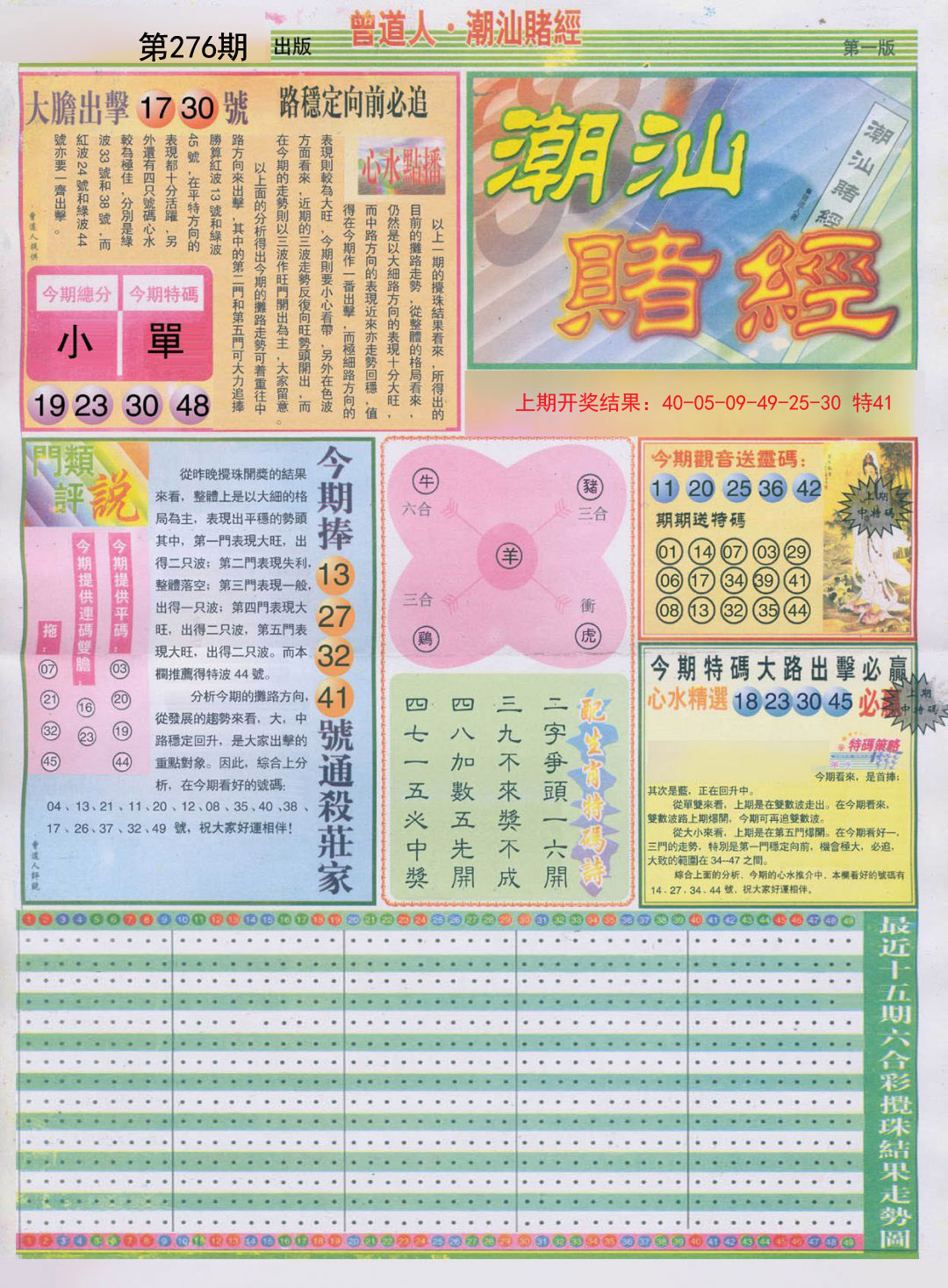 2024276期潮汕赌经A