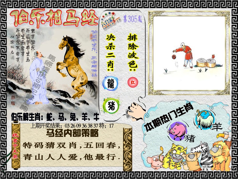 2024305期伯乐相马经