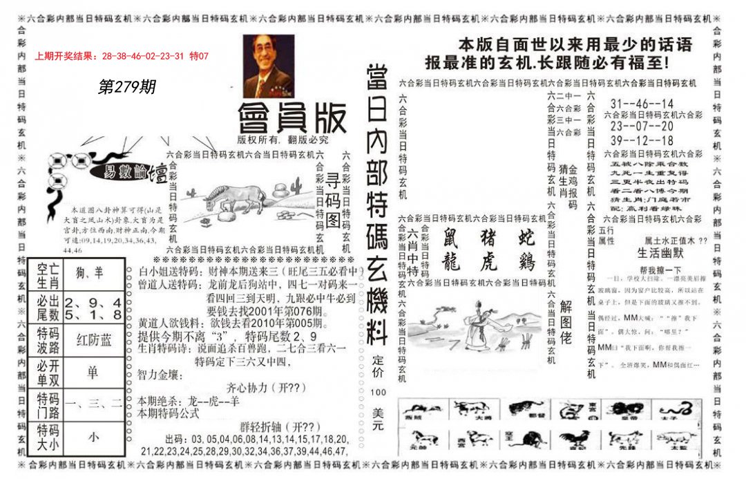 2024279期当日特码玄机报