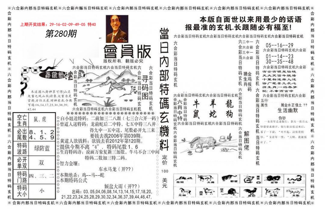 2024280期当日特码玄机报