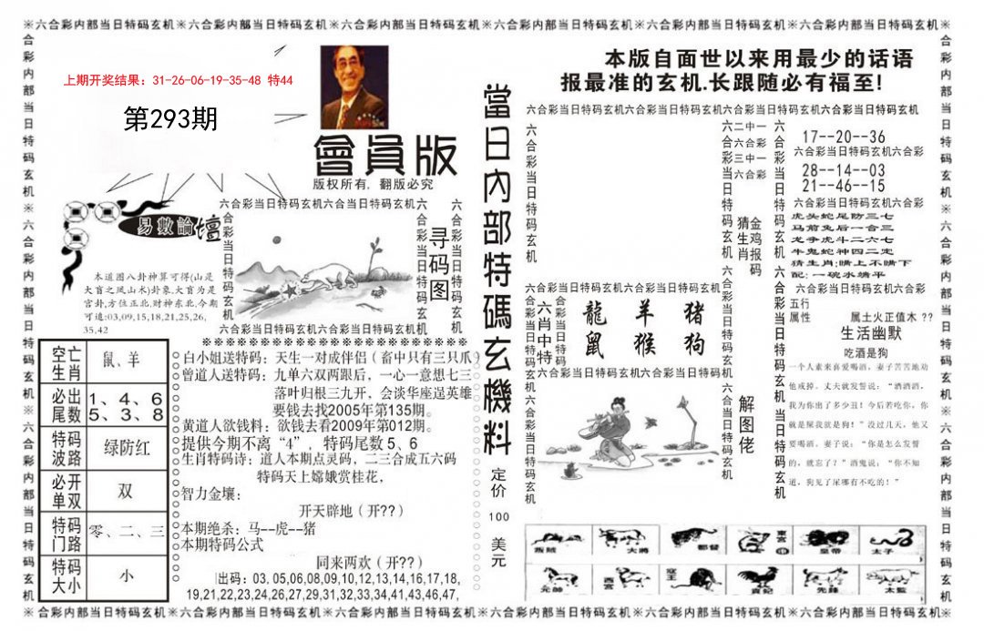 2024293期当日特码玄机报