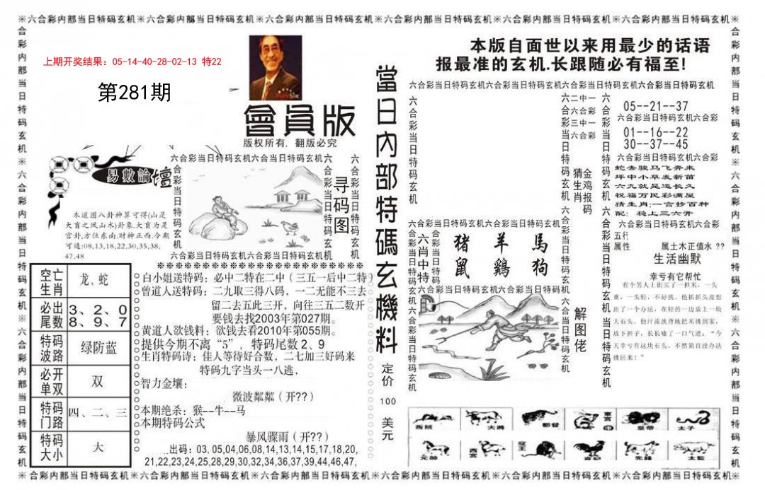 2024281期当日特码玄机报