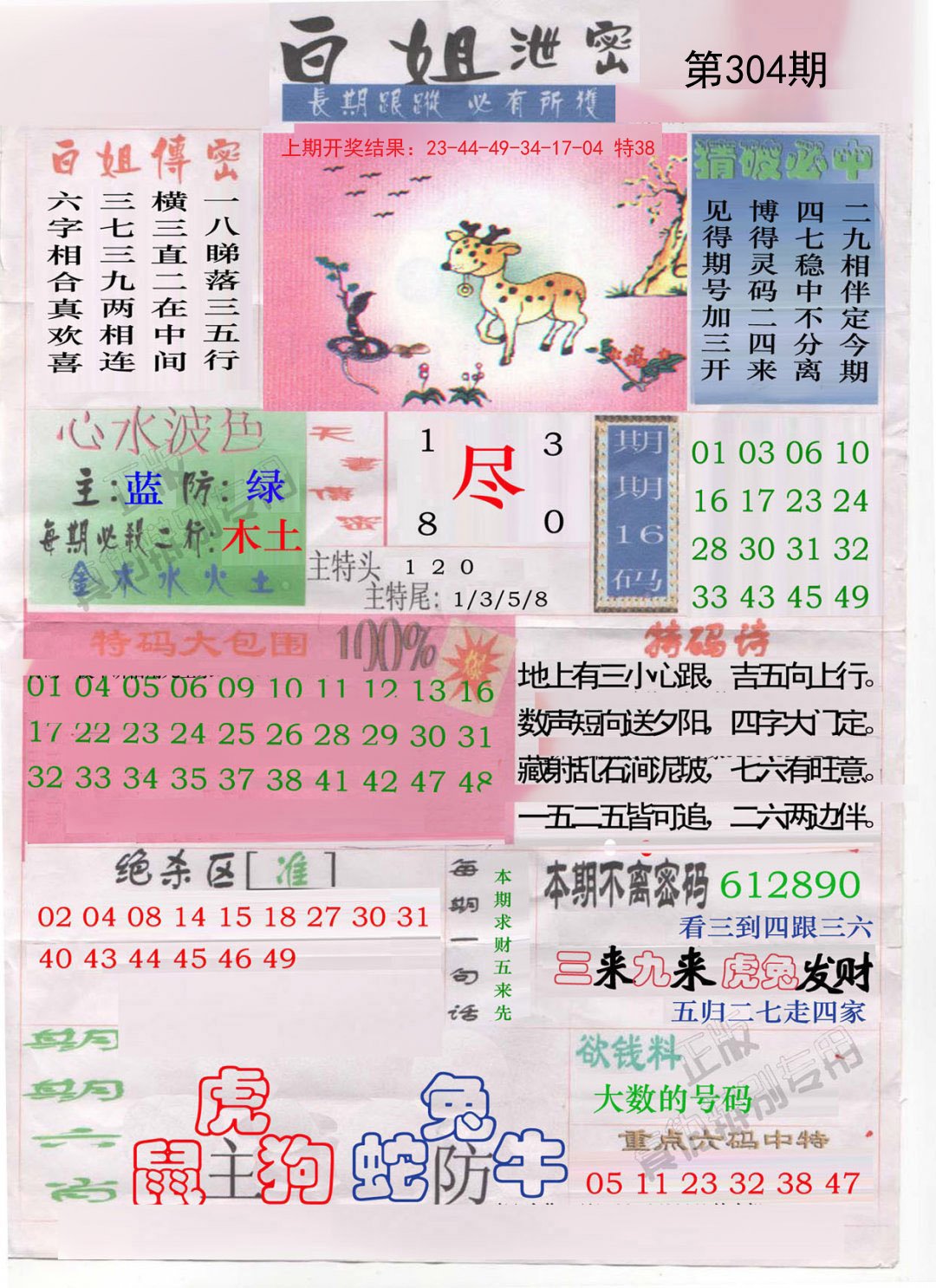 2024304期白姐泄密