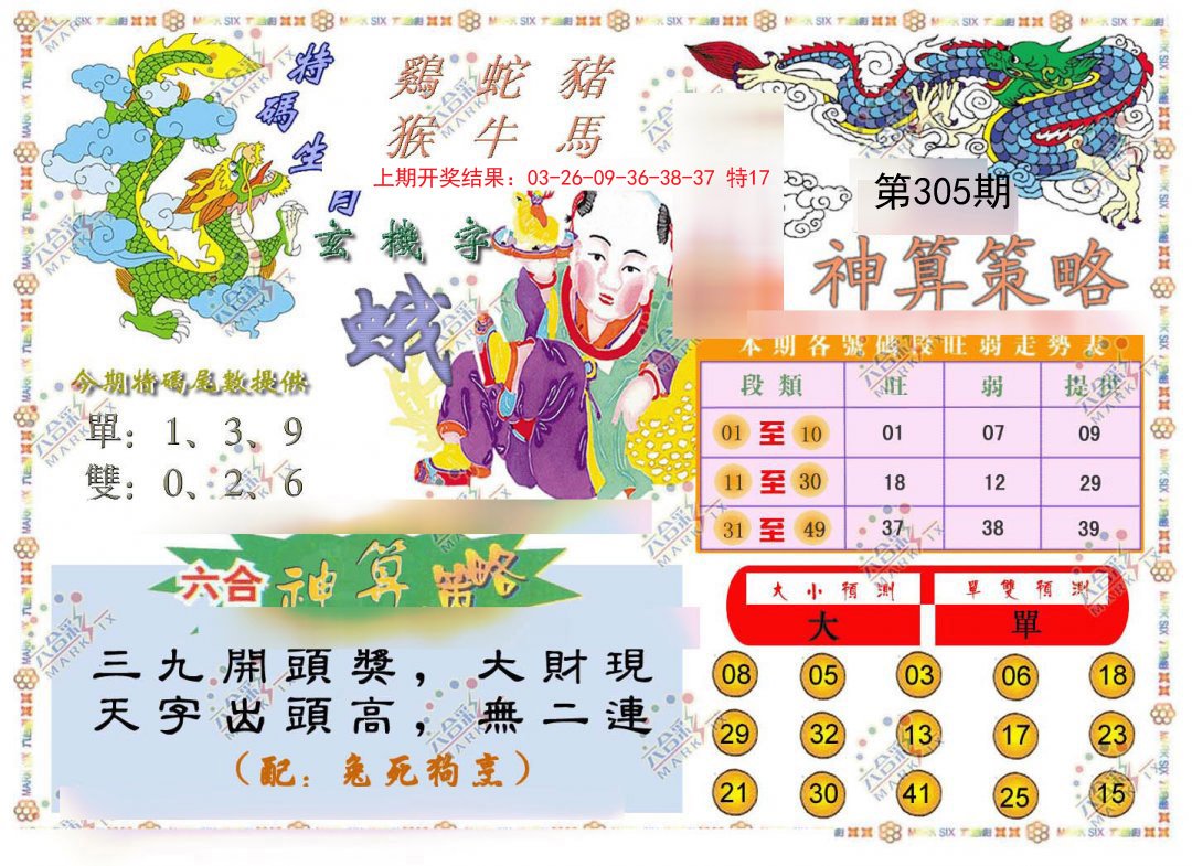 2024305期神算策略