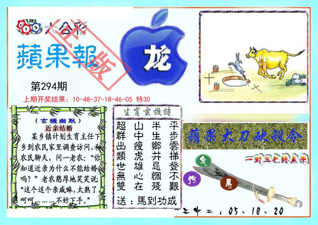 2024294期频果报