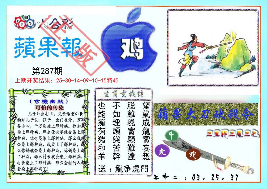 2024287期频果报