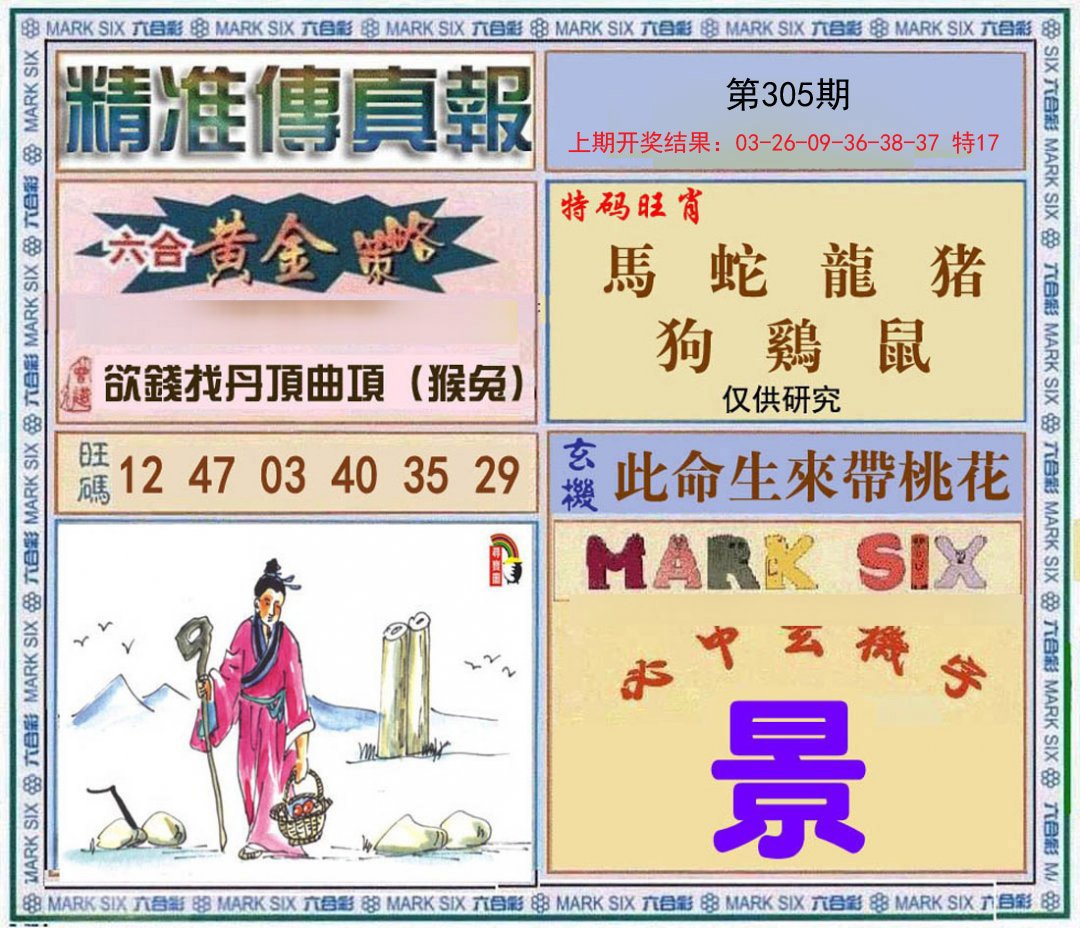 2024305期精准<傳真報>