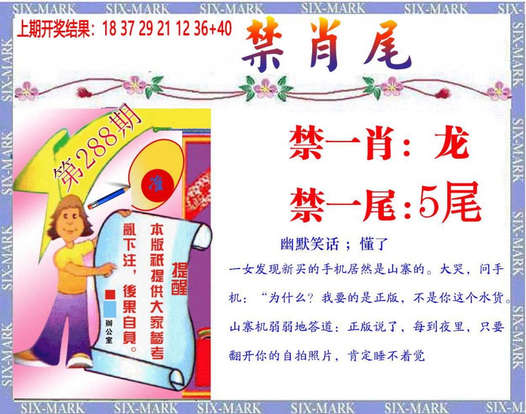 2024288期精准<禁肖尾>