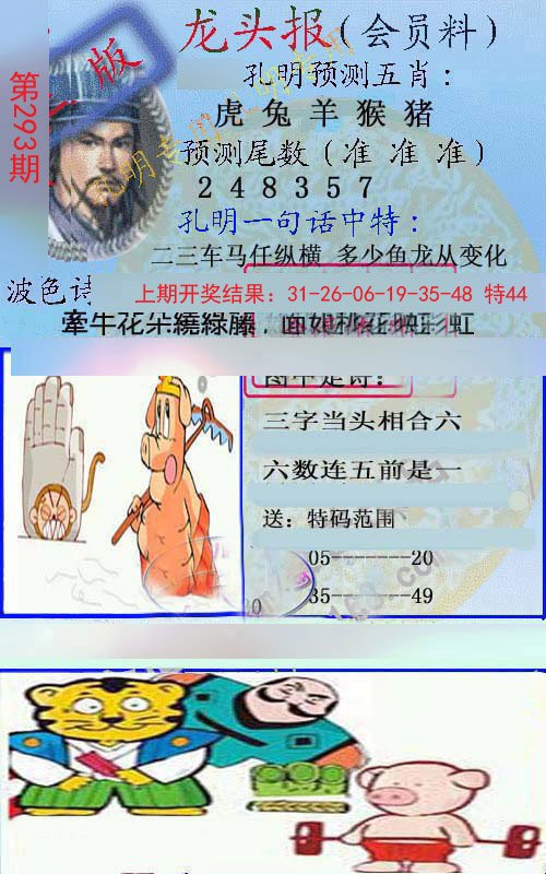 2024293期龙头报