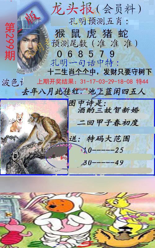 2024299期龙头报