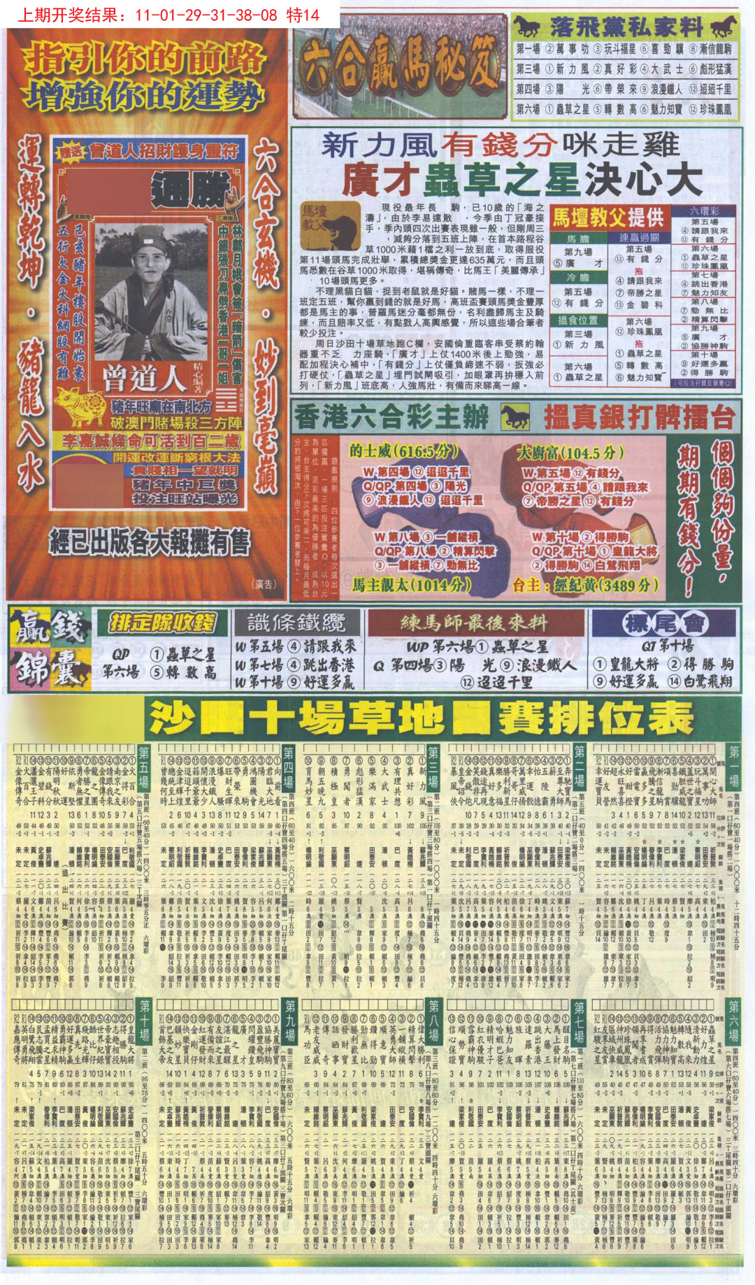 2024292期新报跑狗B
