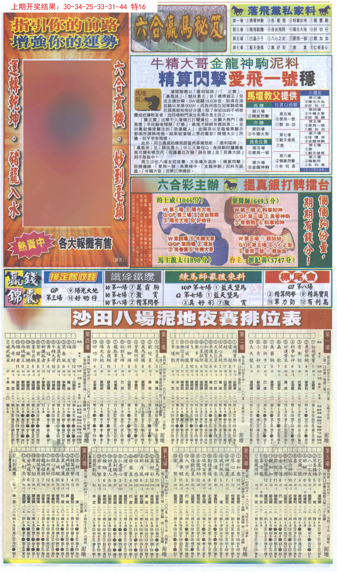 2024302期新报跑狗B
