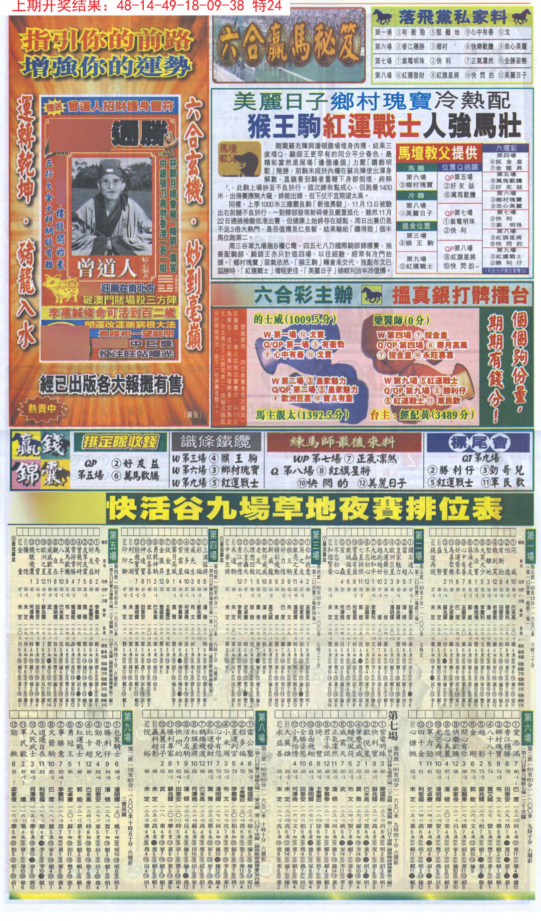 2024296期新报跑狗B
