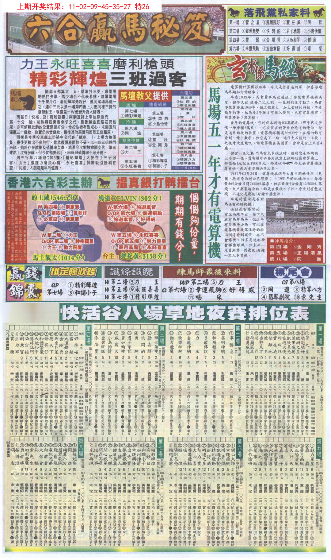 2024278期新报跑狗B