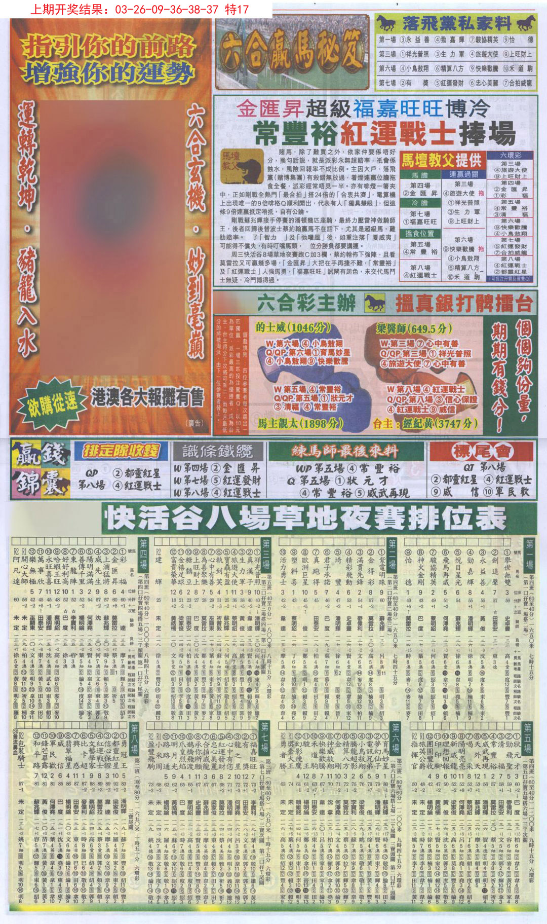 2024305期新报跑狗B