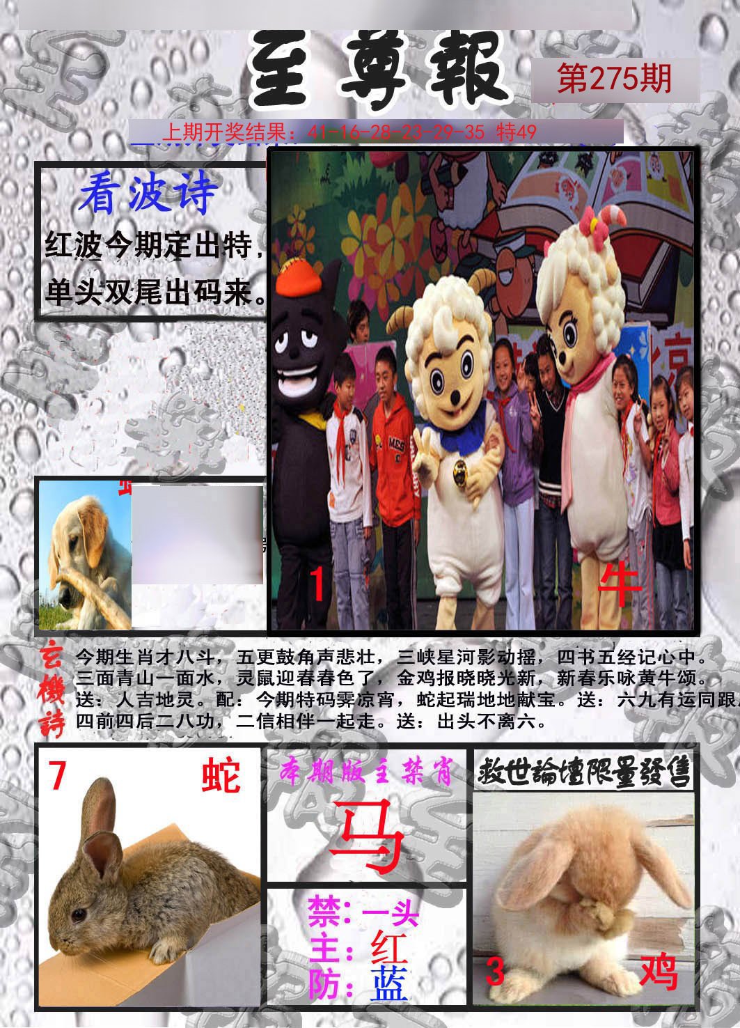 2024275期至尊报