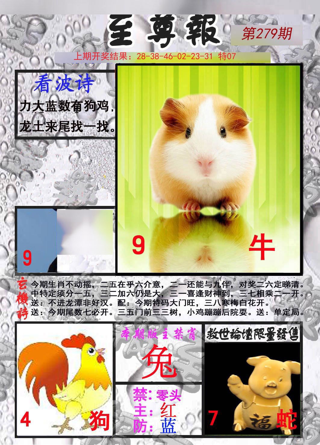 2024279期至尊报