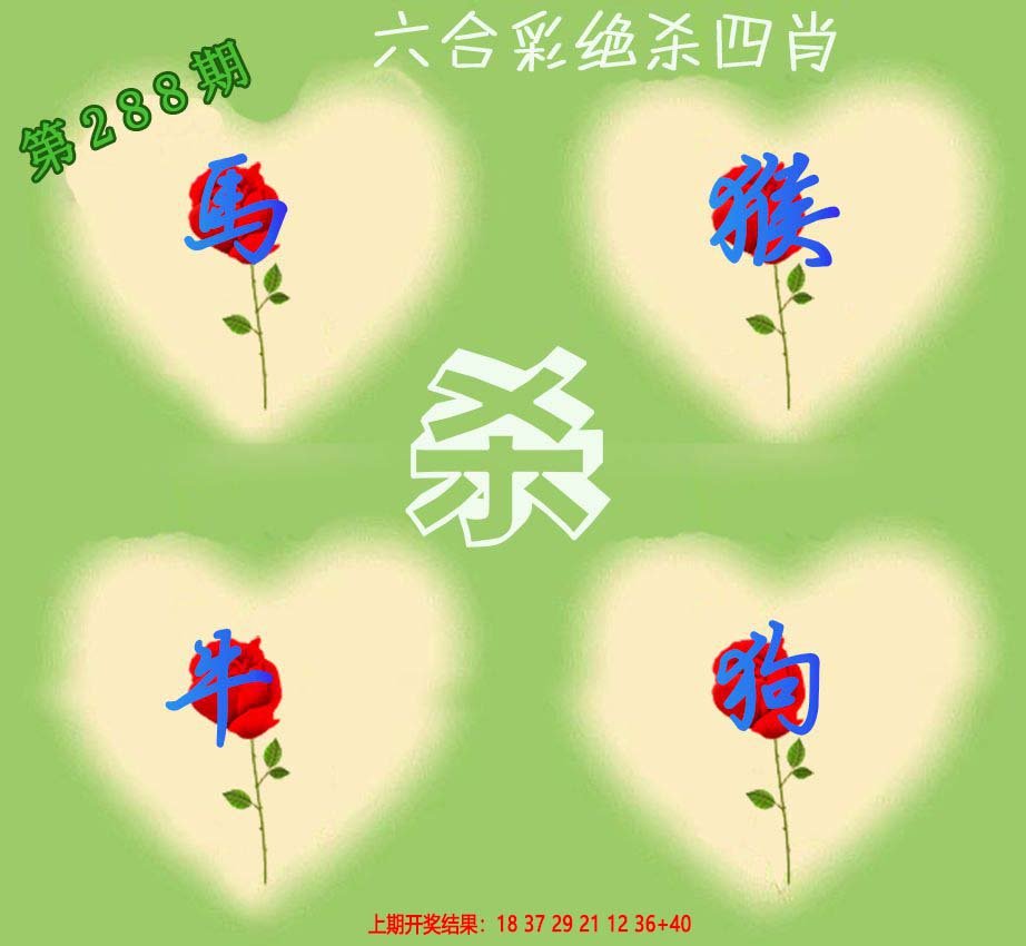 2024288期赛马会绝杀四肖