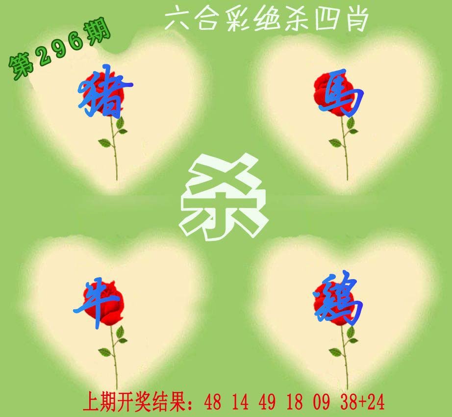 2024296期赛马会绝杀四肖